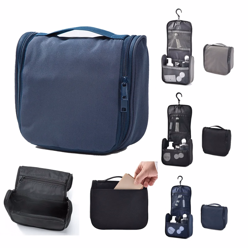 Travel Toiletry Bag With Hooks