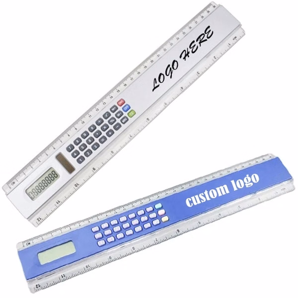 Promotional 12 inch Student Ruler Calculator