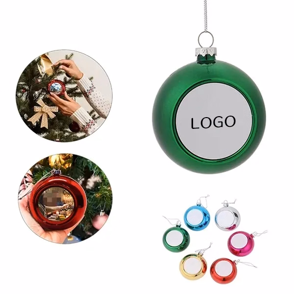 Christmas Tree Ball Ornaments with Festive Holiday Decor