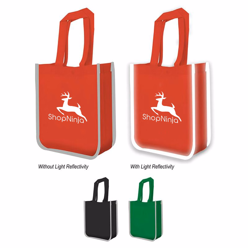 Reflective-Accented Lunch Meal Tote