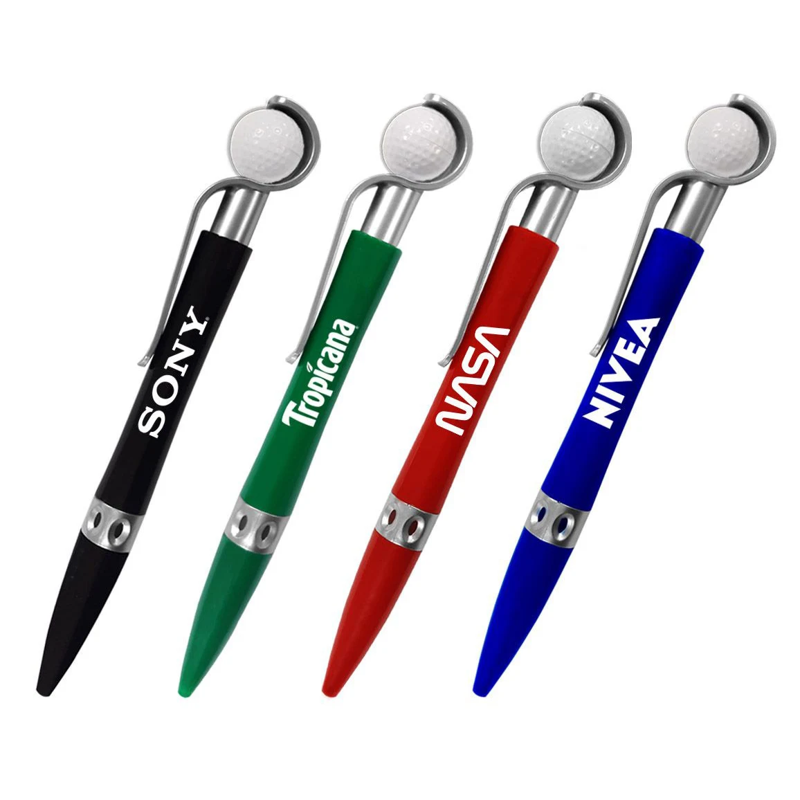 Golf Ball Ballpoint Custom Pens - Sports & Golf Promotions 1