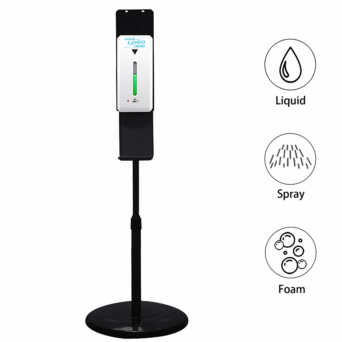 Touchless Hand Sanitizer Dispenser with Floor Stand 1