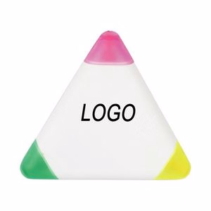 Three Color Triangular Highlighter