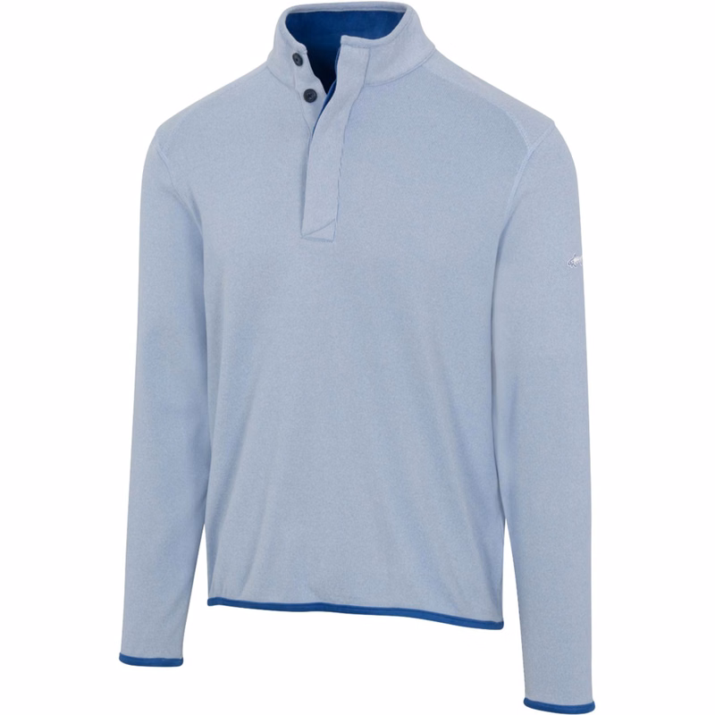 Gregnorman® Cozy Fleece Button-Mock Quarter zipper