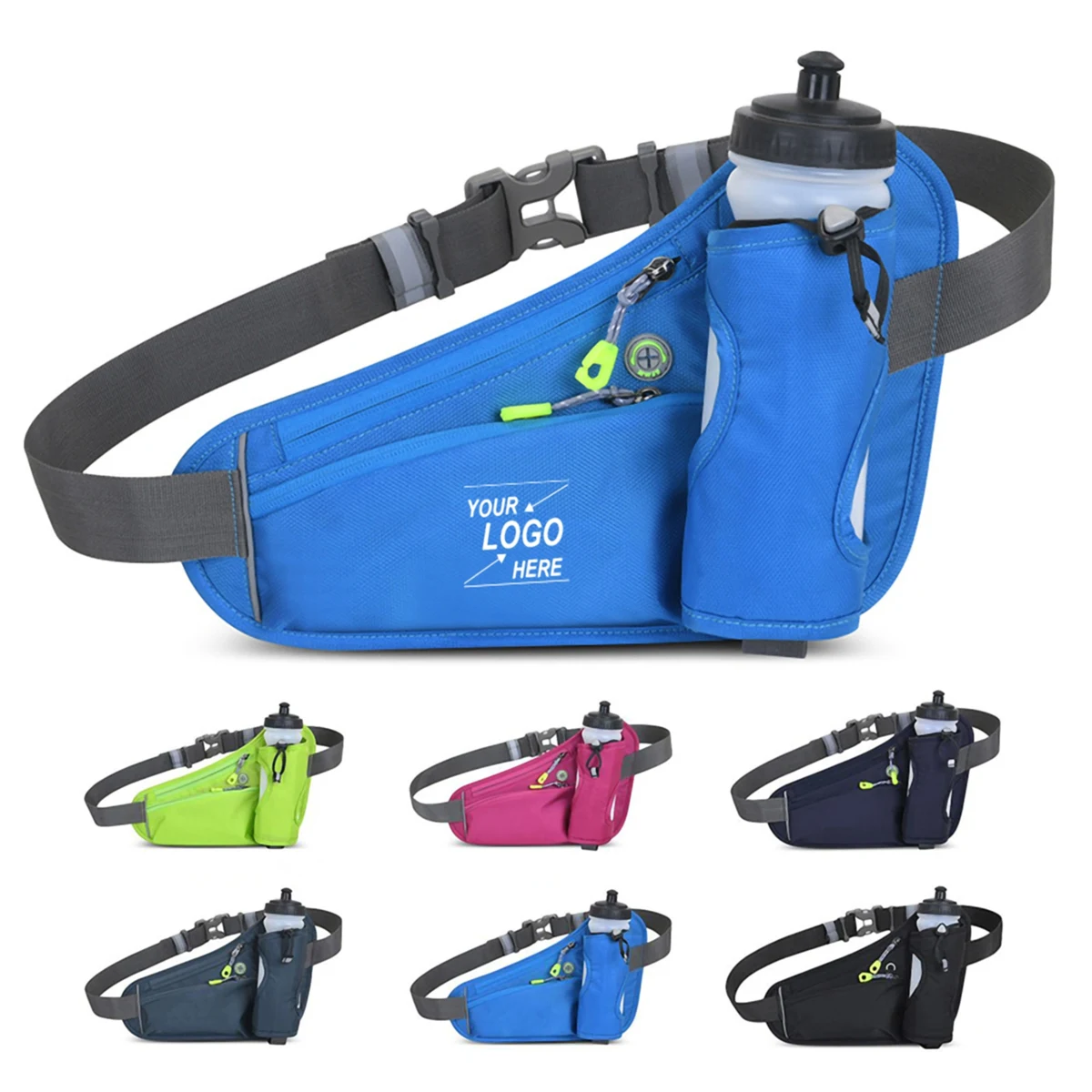 Adult Waist Pack w/Water Bottle Holder 1