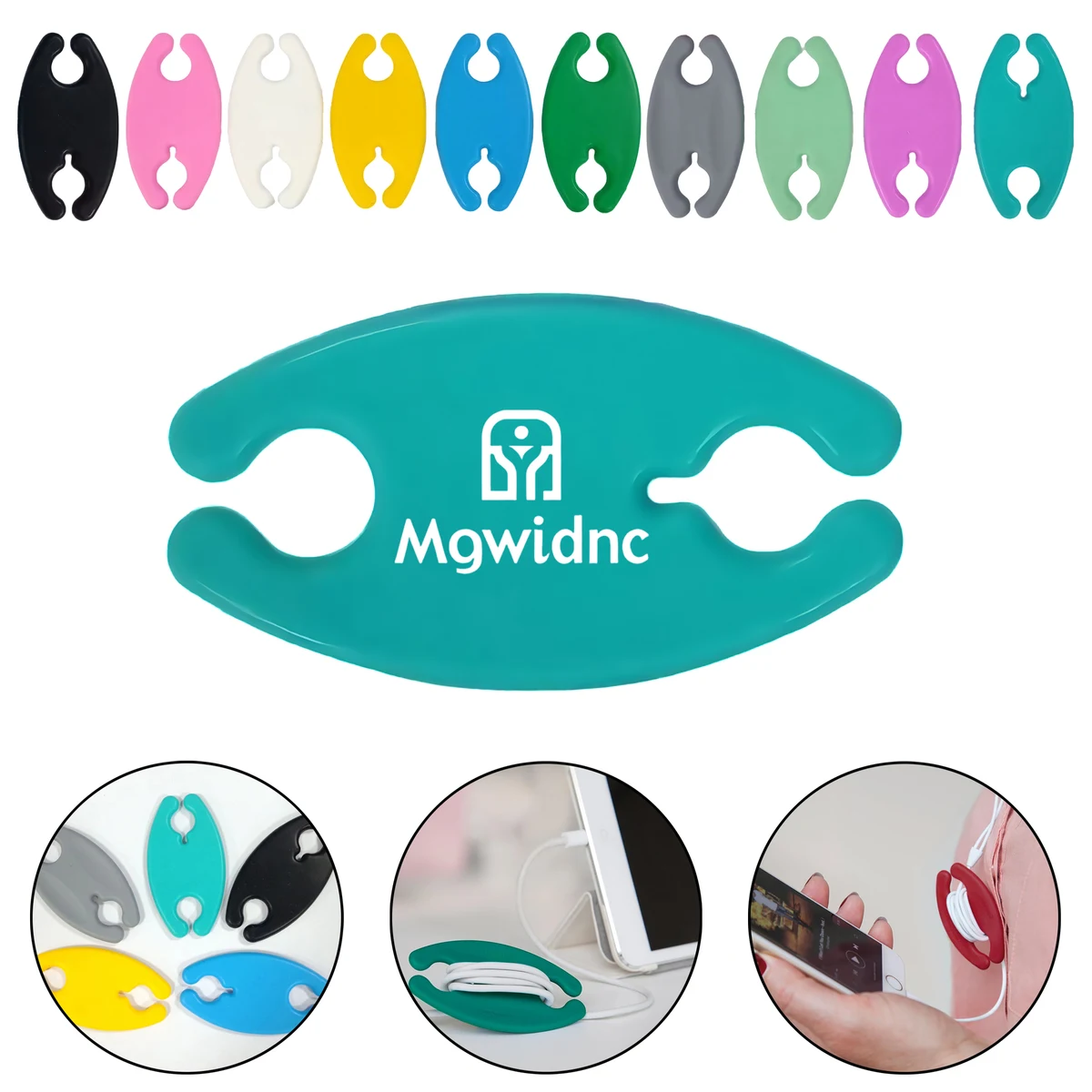 Silicone Oval Cable Organizer for Phone 1