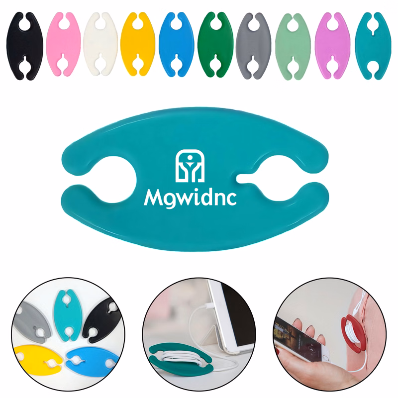 Silicone Oval Cable Organizer for Phone