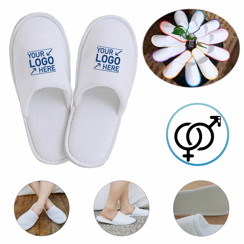Custom Disposable Travel Hotel Slippers