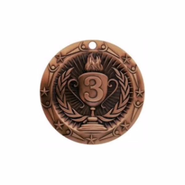 Custom 3 Hybrid Sports & Academic Medal — Scholar Athlete Excellence Recognition