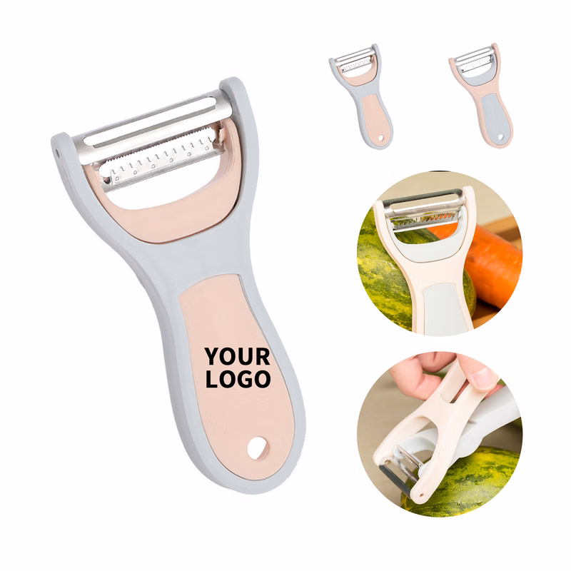 2" 1 Stainless Steel Vegetable Peeler With Plastic Handle