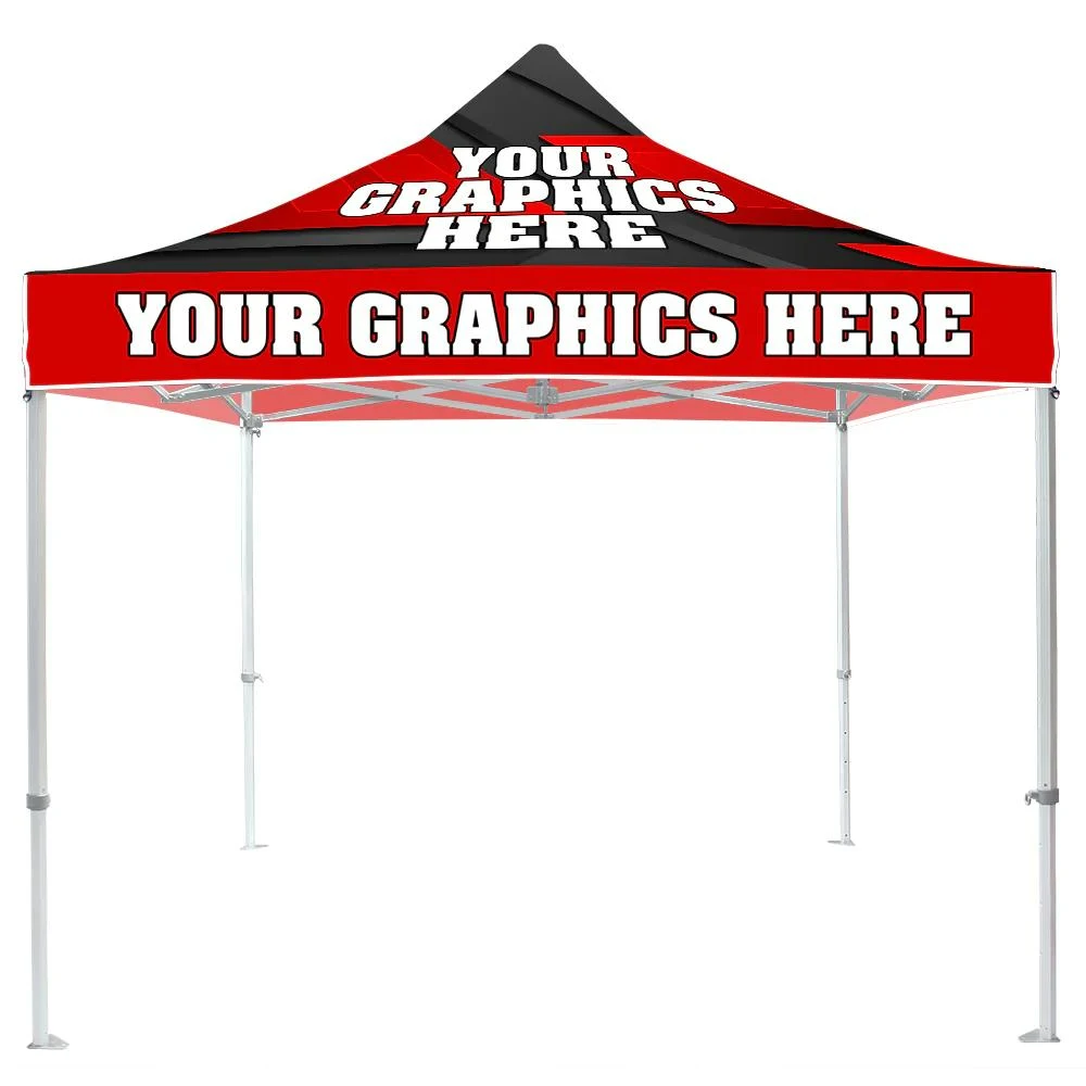 Outdoor Easy Pop Up 10ft x 10ft Canopy Tent with Sublimation 1