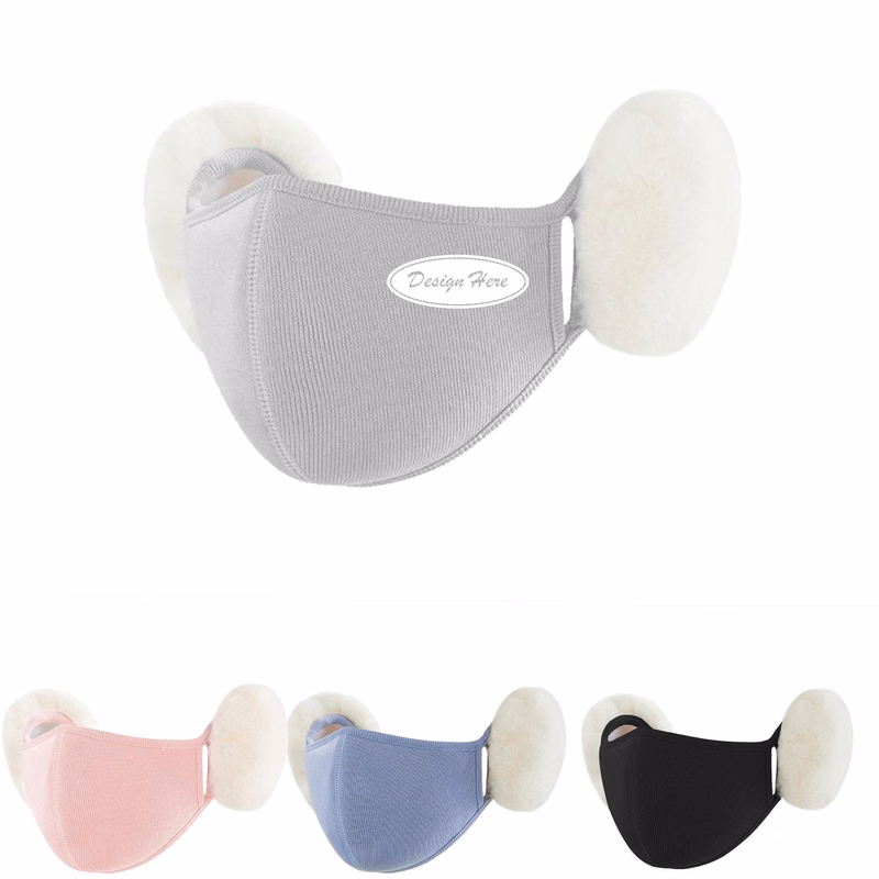 Insulated Windproof Mask with Cozy Fleece Ear Covers