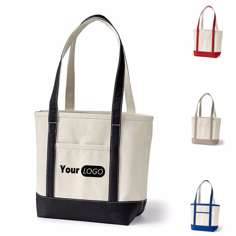 Canvas Zipper Handbag