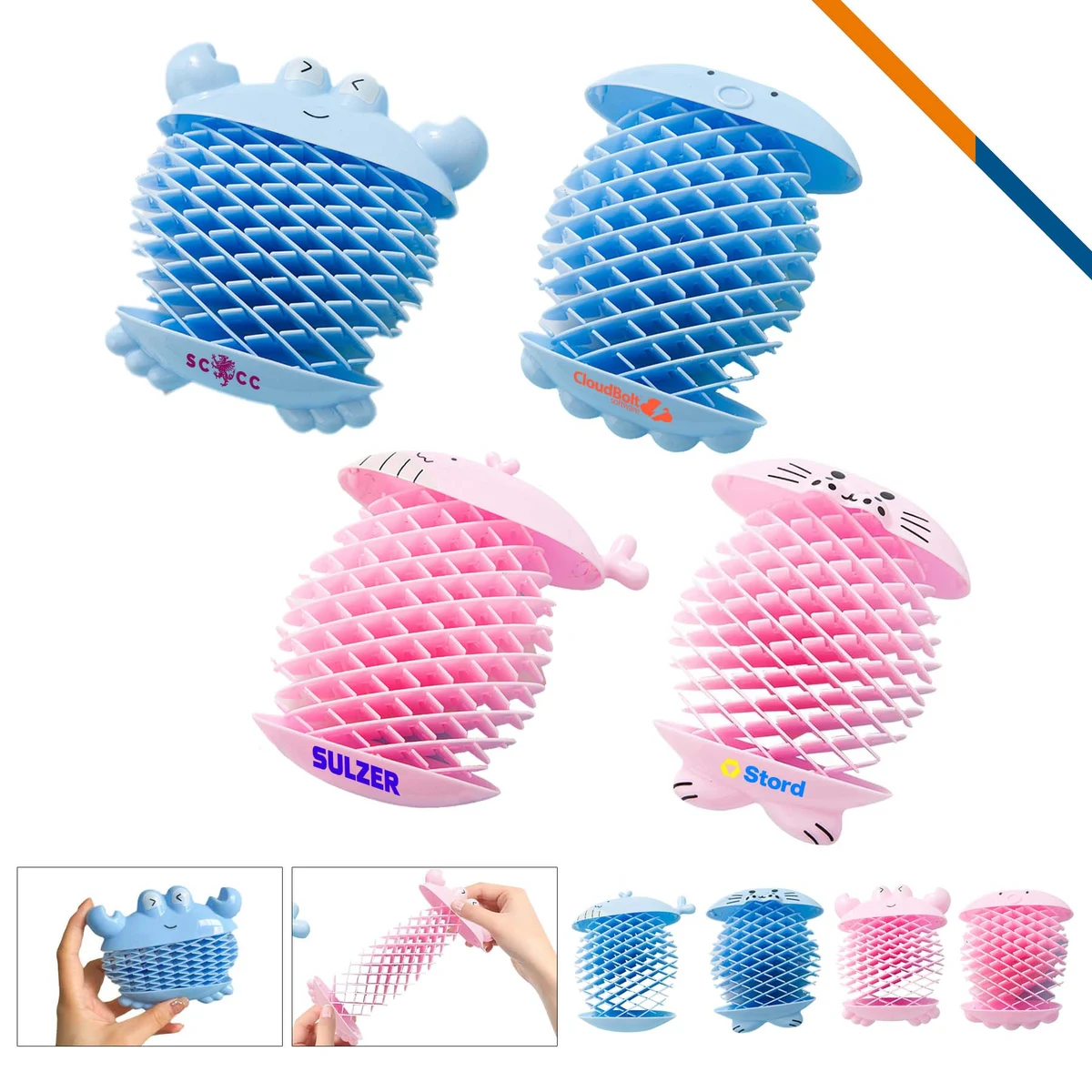 Purpur Fidget Sensory Worm 1