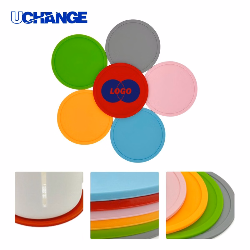 Silicone Waterproof Coaster Mat with Custom Logo