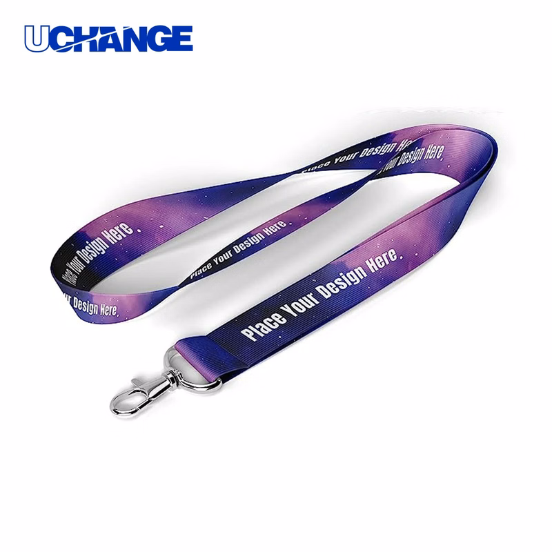 Three Quarter Inch Full Color Dye Sublimation Lanyard