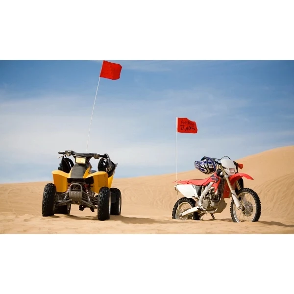 Screen Sublimation Bike Flags - Nylon 1