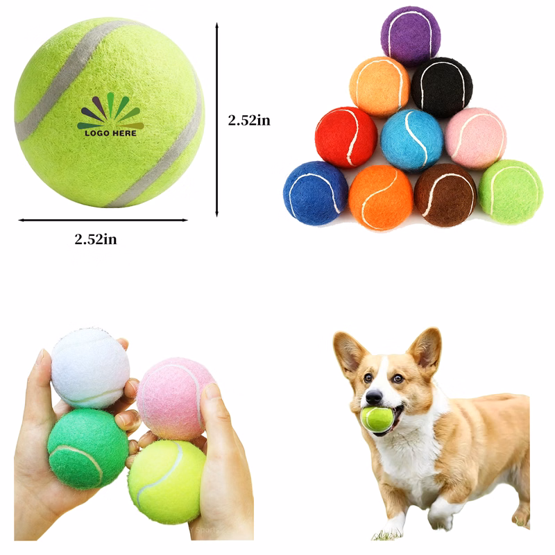 Durable Natural Rubber Dog Play Ball