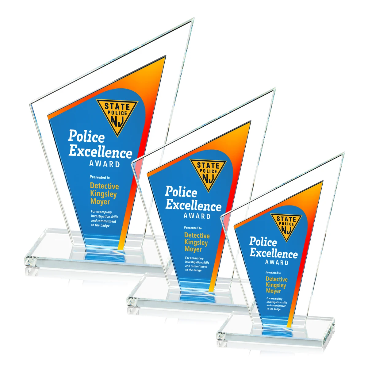 Milton VividPrint™ Award - Blue 1