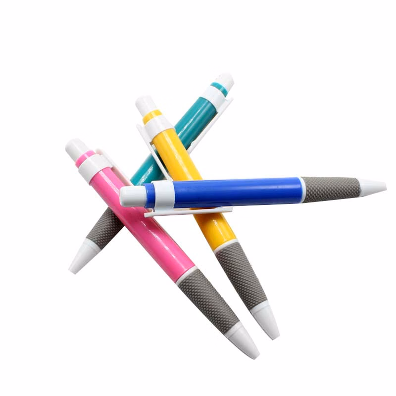 Ballpoint Pen in Bold Colors contoured barrel