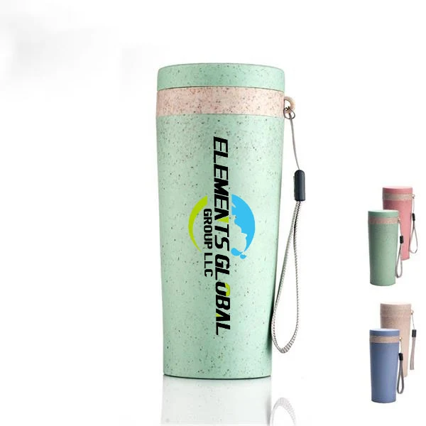 Wheat Straw Double-Layer Insulation Hand-Made Cup 1