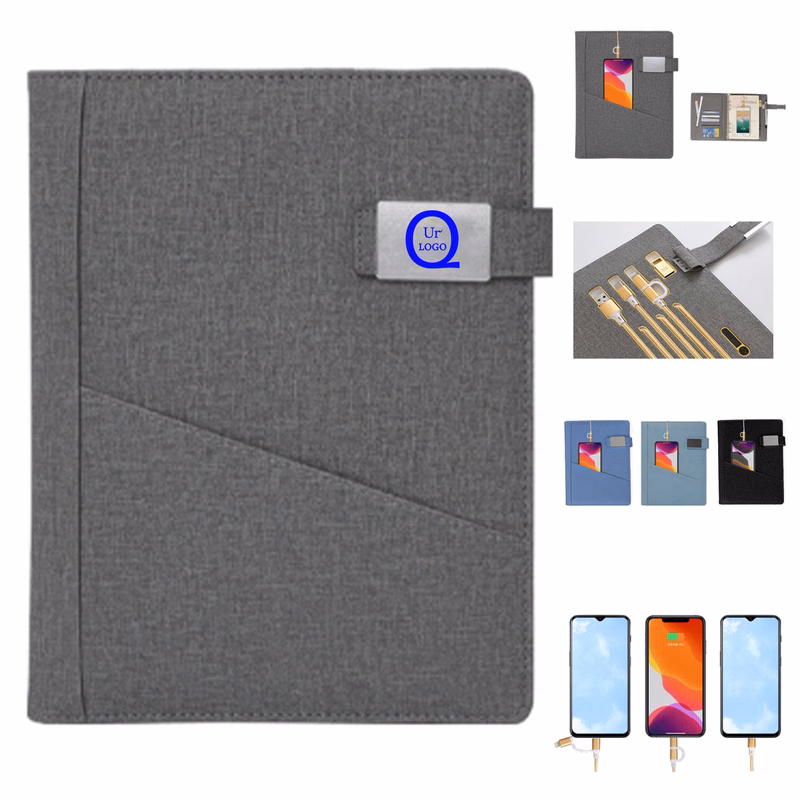 Wireless Power Bank Notepad