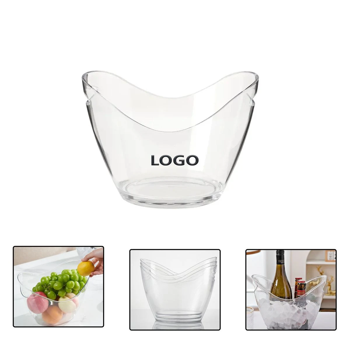 4L Plastic Ice Bucket 1