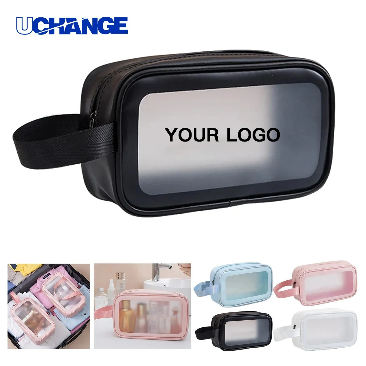 PVC Waterproof Travel Toiletry Bag Organizer 1