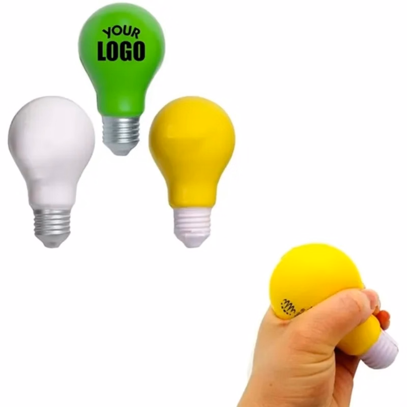 Pu Foam Relieve Ball Anti Stress Light Bulb