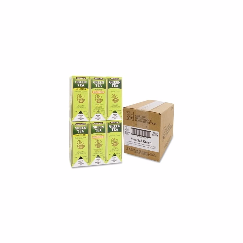 Green Tea Assortments - 3 Flavors Individually Wrapped