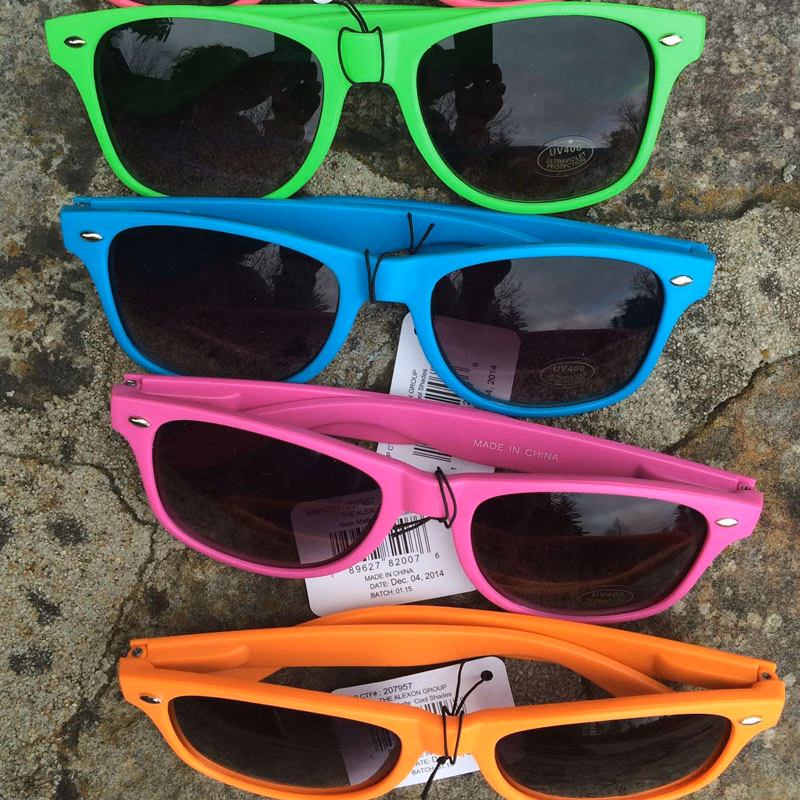Solid Retro Sunglasses