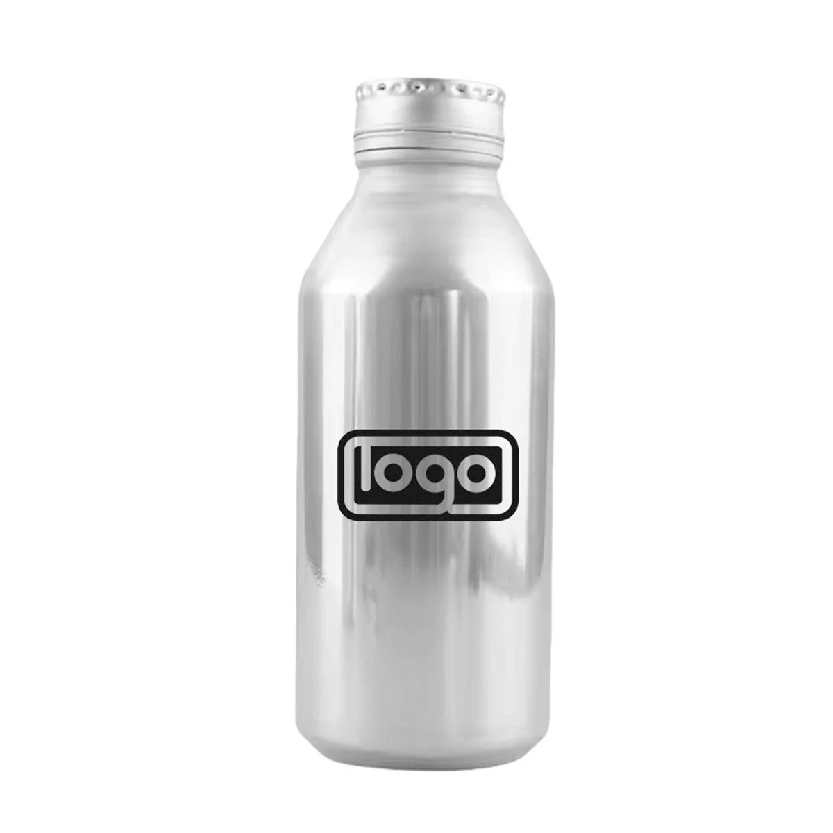 14oz Polished Aluminum Bottle 1