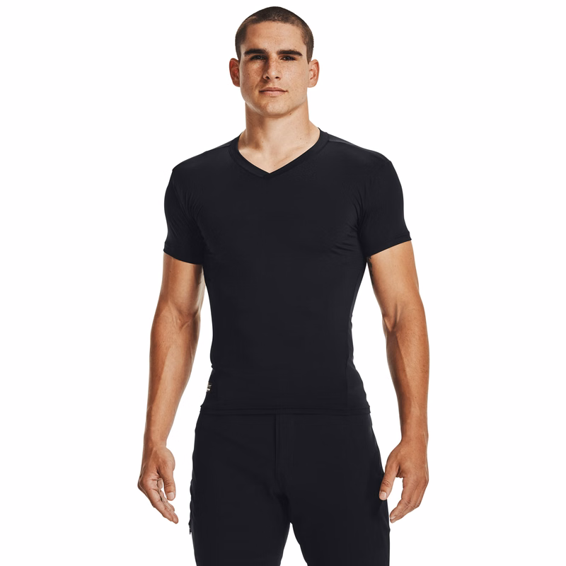 Tactical HeatGear Compression Men's V-Neck T-Shirt