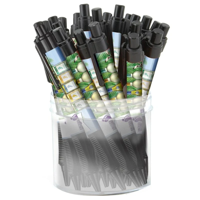 24-Pack Grip-Write Pens in Acrylic Display Cups 1
