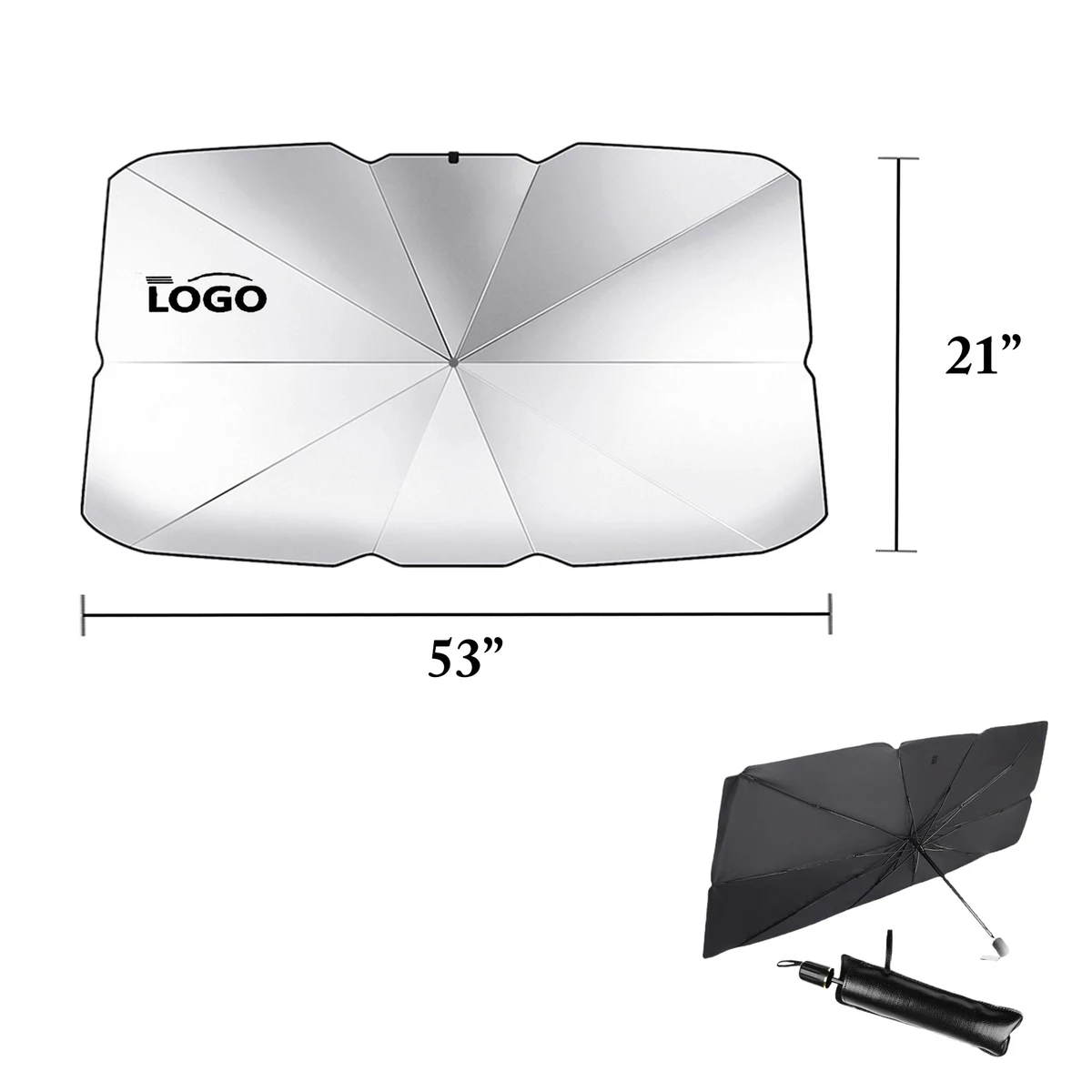 Car Sunshade Umbrella for Windshield Protection 1