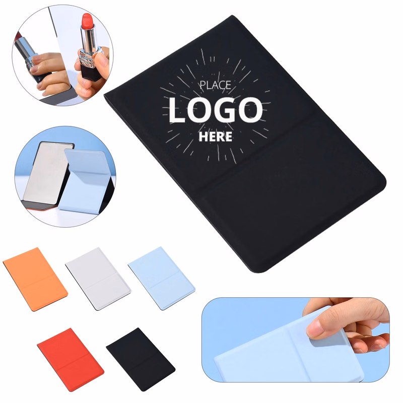 Leather Folding Cosmetic Mirror