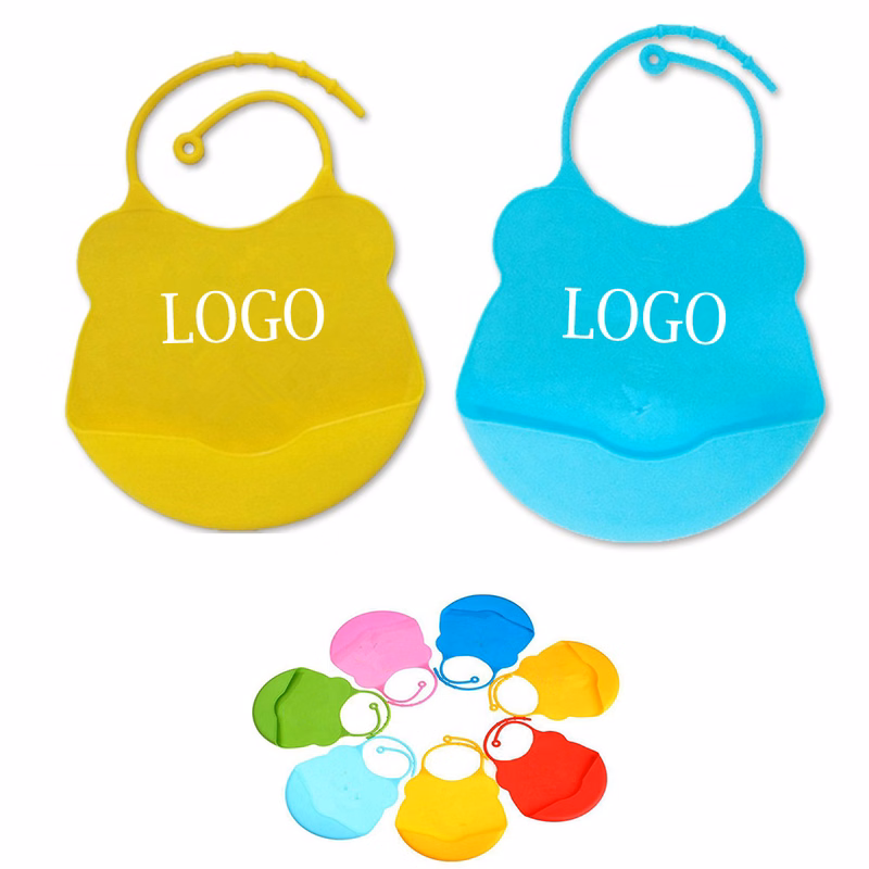 Custom Waterproof Silicone Baby Bibs