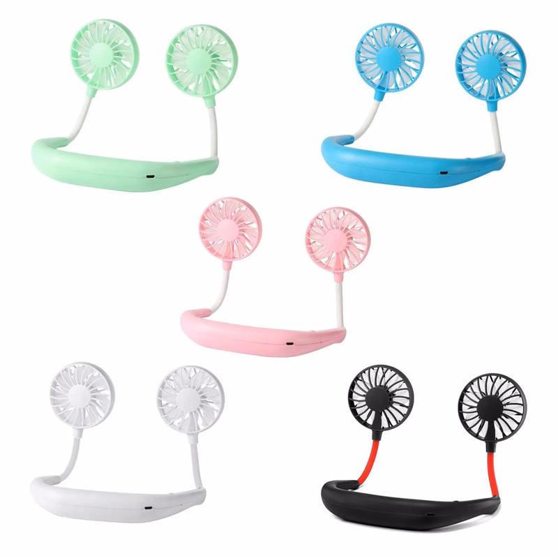 Dual Breeze Hands Free Neck Fan