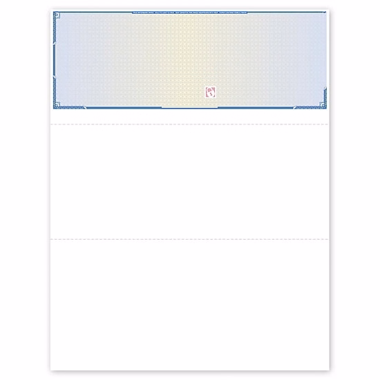 Security Top Blank Laser Check