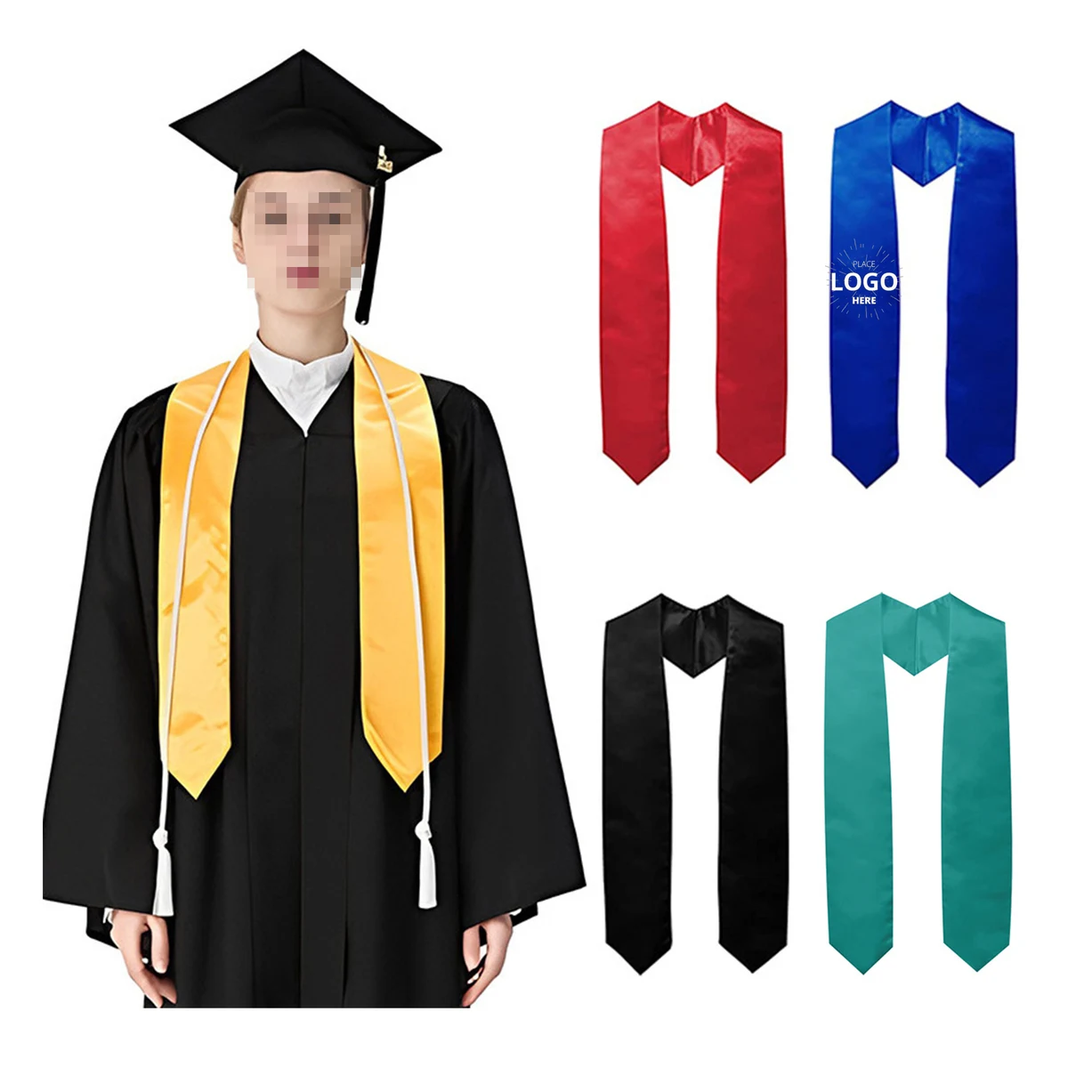 Blank Graduation Stoles 1