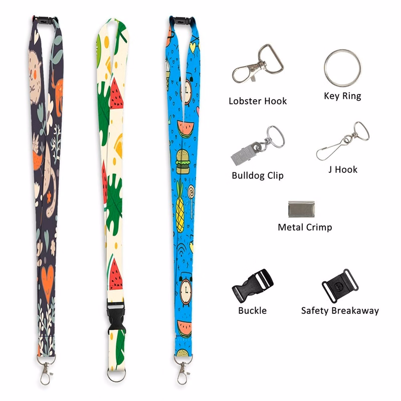 3/4" Full Color Sublimated Lanyard