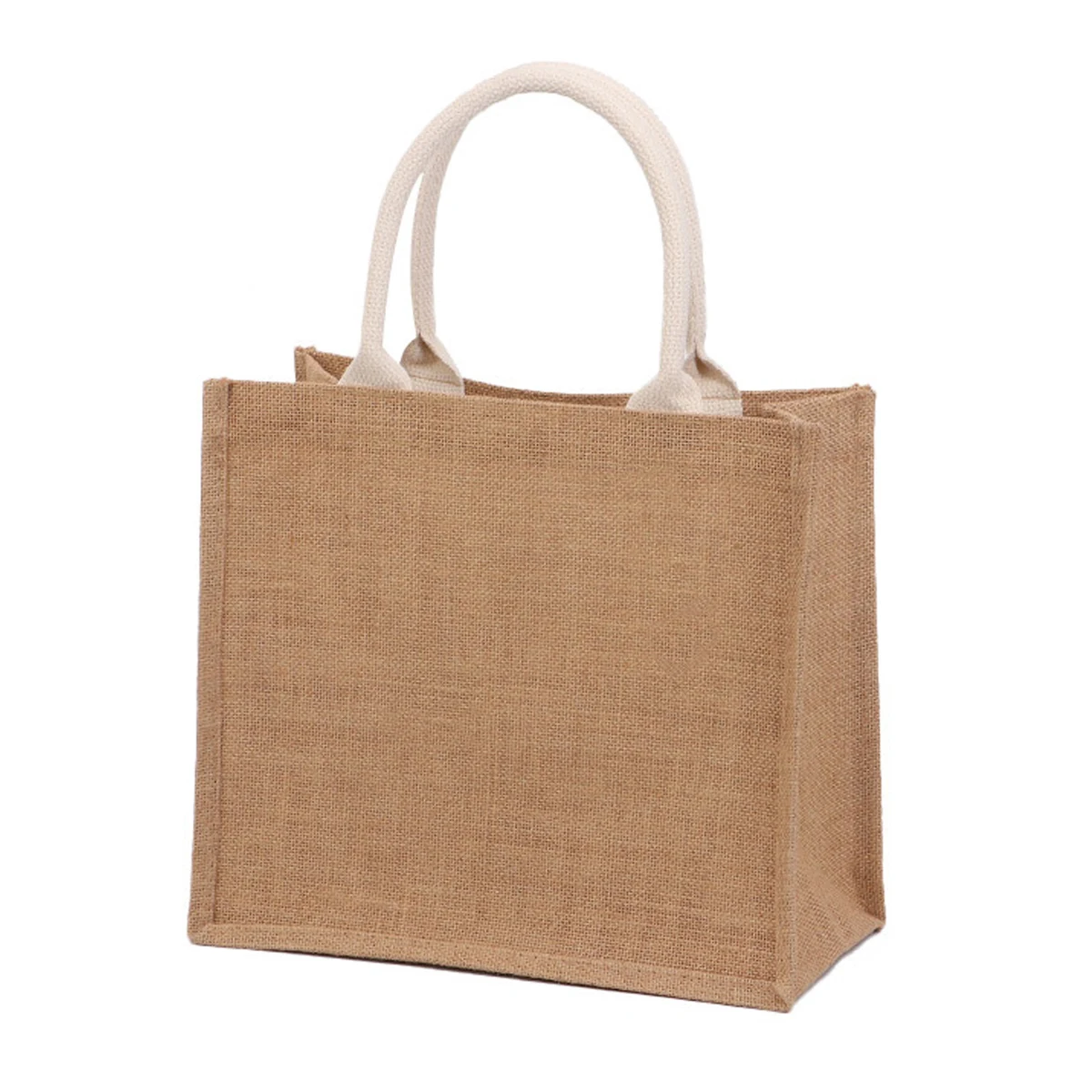 Jute Tote Bags, custom tote bag with logo imprint 1