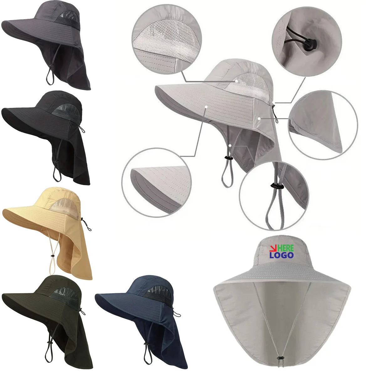 Wide Brim Fishing Hat 1