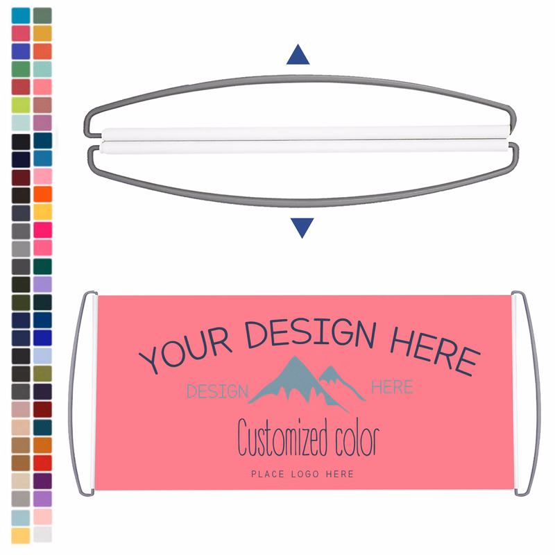 Hand Scrolling Cheering Roll-up Custom Banner Full Color