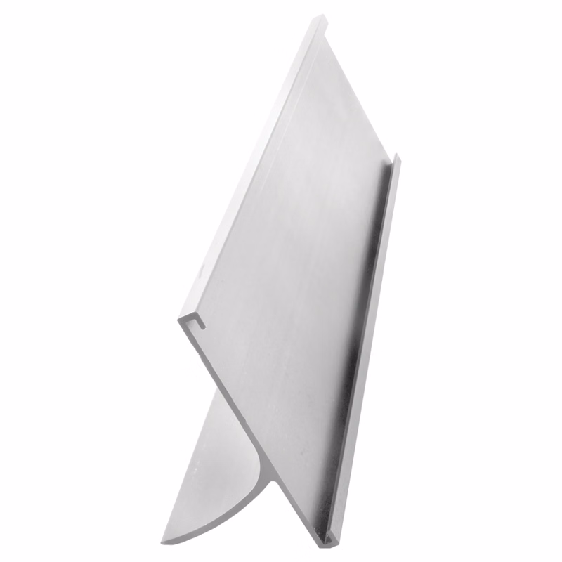 Aluminum Desk Plate Holder (2"x10")