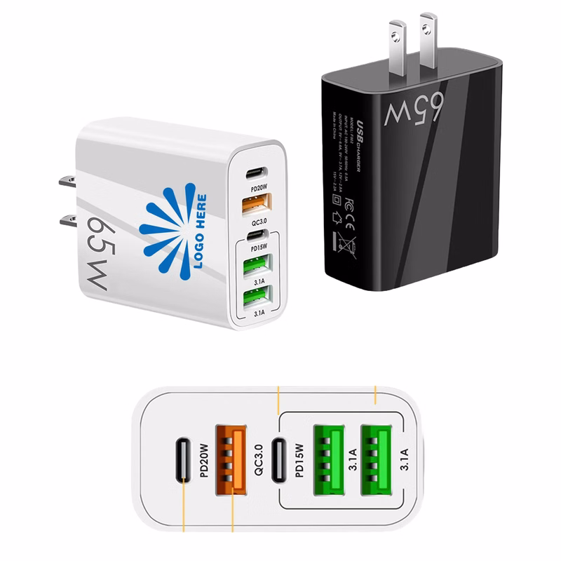 5-Port Usb Charger Block MOQ 100PCS