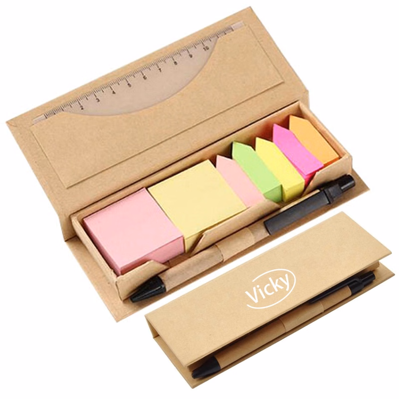 Sticky Notes Set With Box
