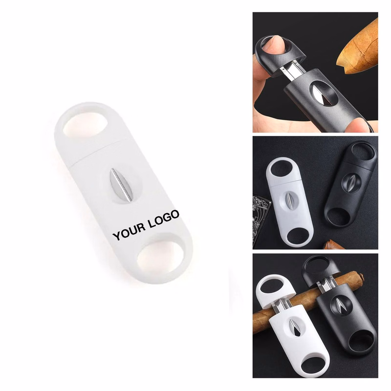 Pocket Size V Cut Cigar Cutter for Travel and Bars
