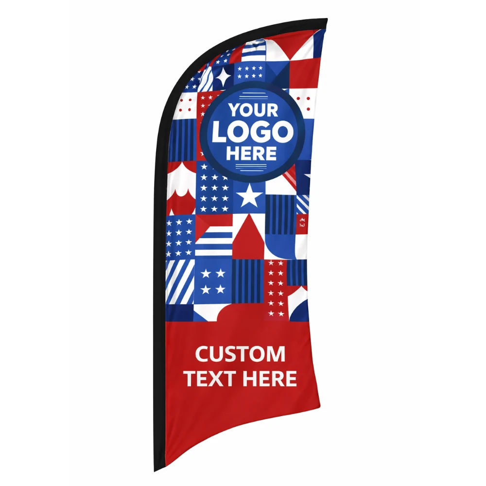 12' Feather Flag Replacement Single Sided (Fabric Only) 1
