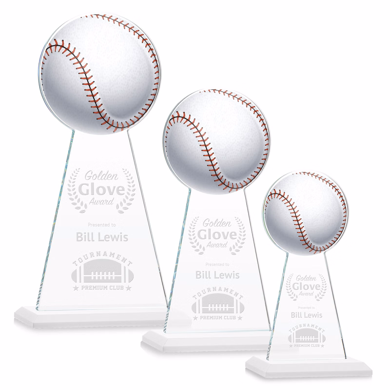 Edenwood Baseball Award - White